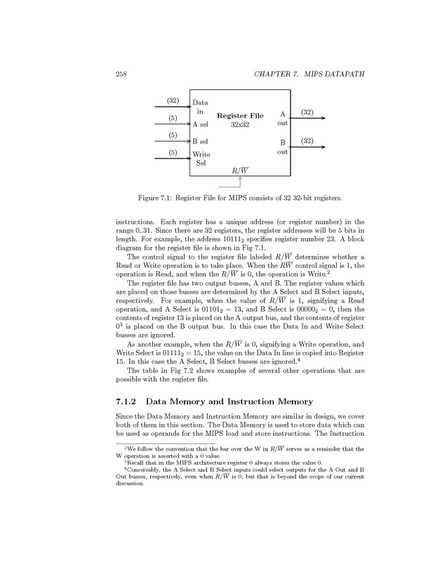 Computer Organization with MIPS - Page 258